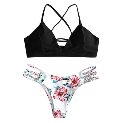 Trajes de Baño Separados de Color Liso para Mujer - Image 4