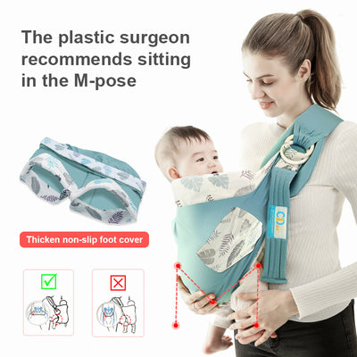 Portabebé de Tela Ergonómico - Carga Frontal Segura para Recién Nacidos - Image 8