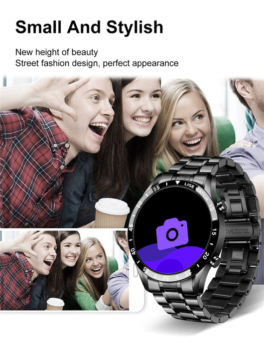 Reloj Inteligente con Llamadas Bluetooth, Monitor de Presión y Ritmo Cardíaco - Image 18