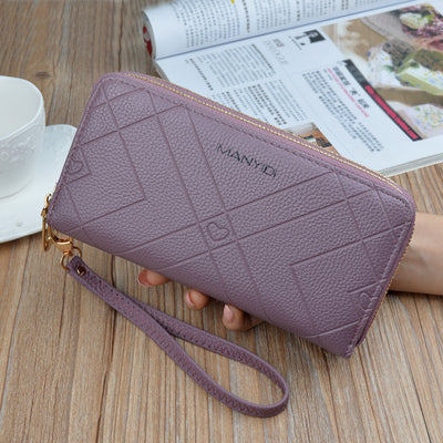 Cartera Doble Cierre para Mujer con Dos Compartimentos - Image 8