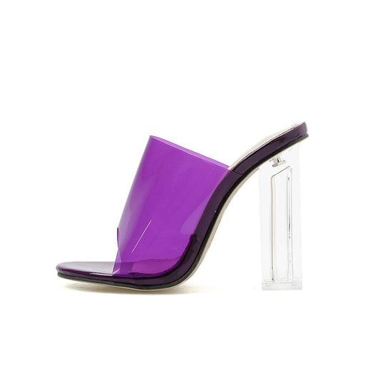 Tacones Altos Bloqueadores de Manchas Estilo Europeo Americano Pantuflas para Damas Talla Grande 42 Directo de Fábrica - Image 5