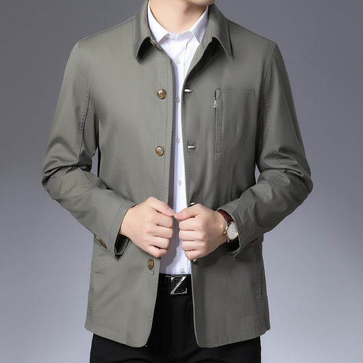 Chaqueta Cortaviento para Hombre Moderno - Image 10