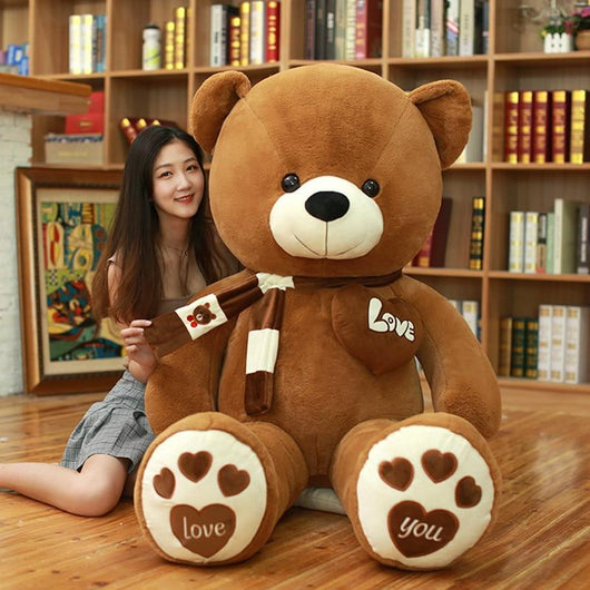 Osito de Peluche Suave Grande - Muñeco Rag Doll Adorable para Niñas