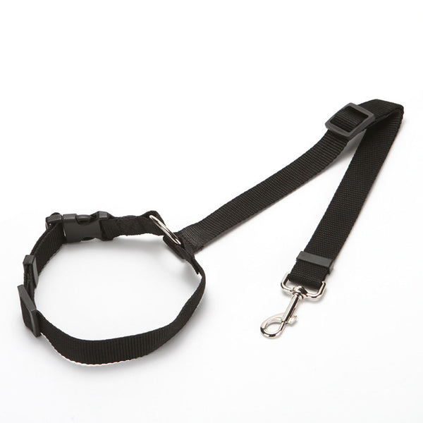 Cinturón de Seguridad Dual para Mascotas en Auto - Arnés y Correa 2 en 1