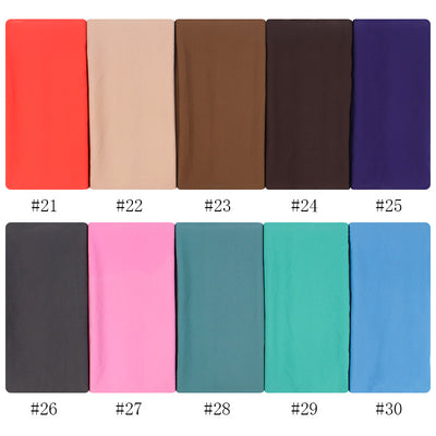 Hijab Chiffón Perlado Monocromático 70x180cm - Image 67