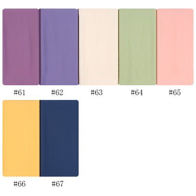 Hijab Chiffón Perlado Monocromático 70x180cm - Image 70