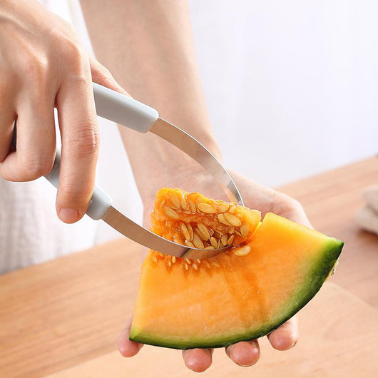 Cortador Decorativo 3 en 1 para Frutas - Pelador de Kiwi, Sacabolas de Sandía y Cuchara de Helado - Image 5