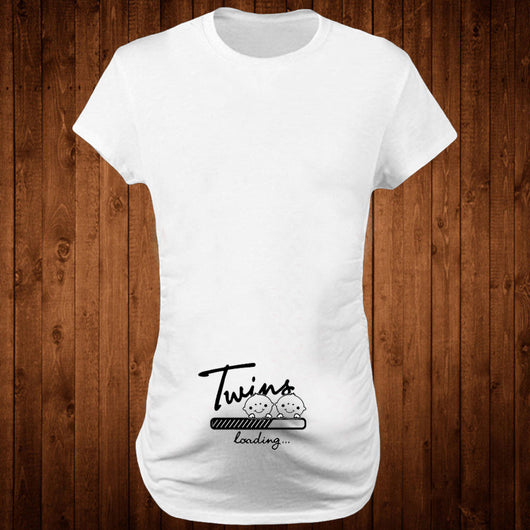 Camisetas Premamá Ajustadas con Diseños Divertidos - Tops Embarazo Mujer - Image 36