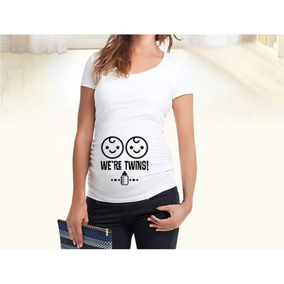 Camisetas Premamá Ajustadas con Diseños Divertidos - Tops Embarazo Mujer - Image 37