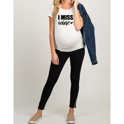Camisetas Premamá Ajustadas con Diseños Divertidos - Tops Embarazo Mujer - Image 3
