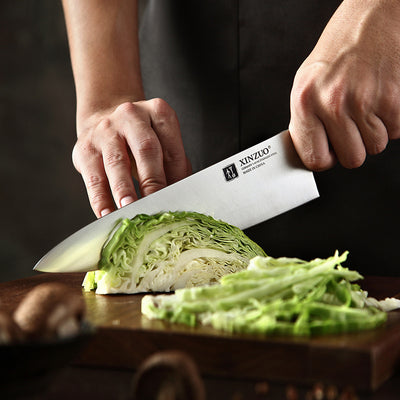 Cuchillo de Chef Estilo Occidental - Acero Inoxidable Premium para Corte Profesional