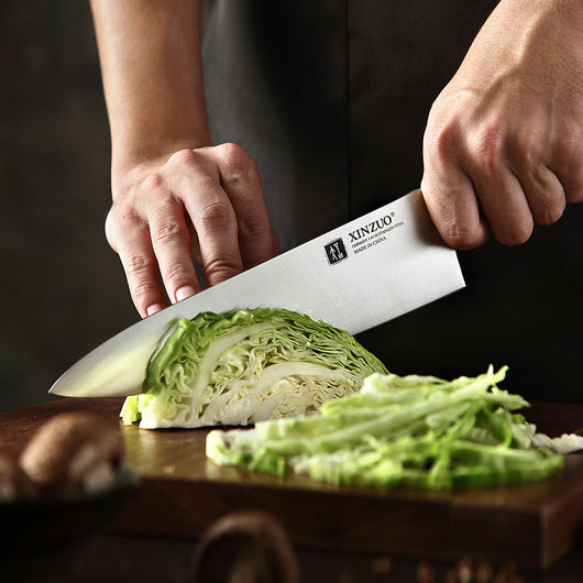 Cuchillo de Chef Estilo Occidental - Acero Inoxidable Premium para Corte Profesional