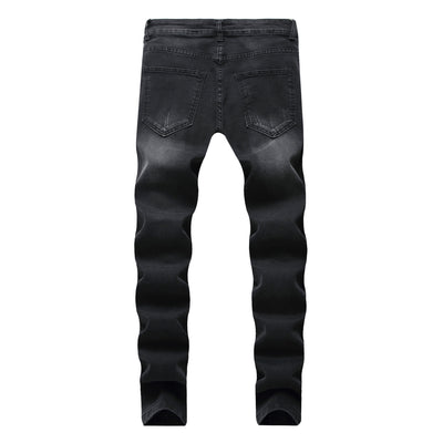Pantalones Jeans Slim Fit con Rotura en la Rodilla y Stretch para Hombre - Image 5