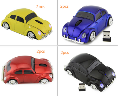 Ratón Inalámbrico Beetle 2.4G - Diseño Retro Compacto - Image 7