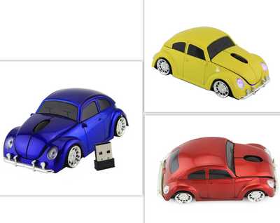 Ratón Inalámbrico Beetle 2.4G - Diseño Retro Compacto - Image 6