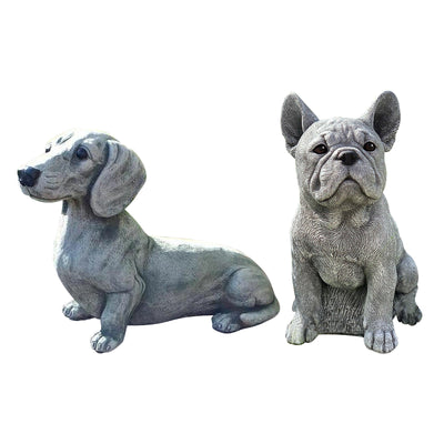 Adornos de Perros para Jardín - Figuras Decorativas de Resina - Image 5