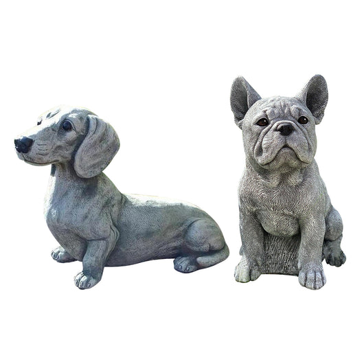 Adornos de Perros para Jardín - Figuras Decorativas de Resina - Image 5