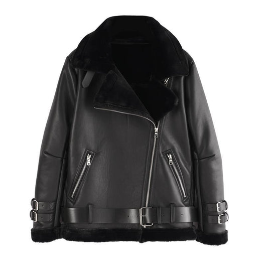 Chaqueta de Cuero para Motocicleta - Protección Invernal Premium - Image 8