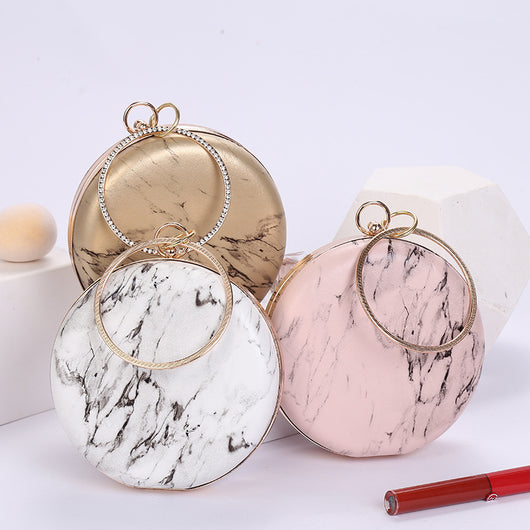 Bolsa Cosmética Portátil con Diseño Mármol - Image 8