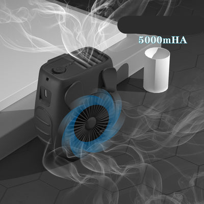 Ventilador Portátil de Cuello Recargable - Mini Abanico de Mano para Viajes - Image 26