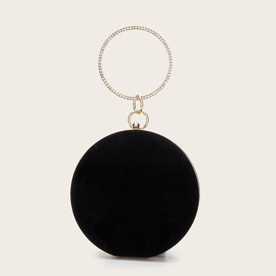 Bolso Redondo de Terciopelo para Eventos - Image 10