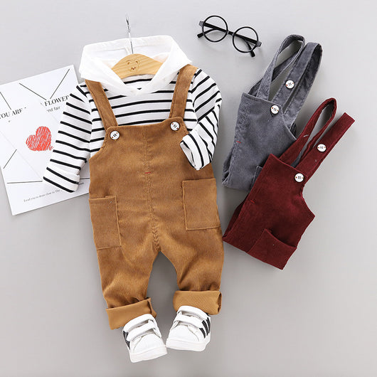 Trajes Infantiles Coreanos para Niños y Niñas - Overoles Modernos - Image 3