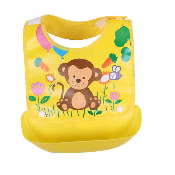 Babero Impermeable Antimanchas con Bolsillo - Image 3