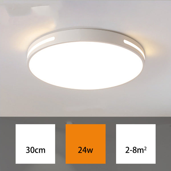 Lámpara de Techo LED Redonda Acrílica - Diseño Moderno Minimalista