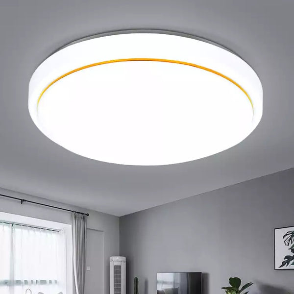 Lámpara de Techo LED Circular Moderna Acrílica para Dormitorio y Sala