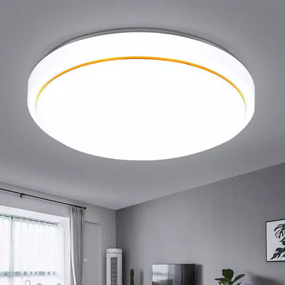 Lámpara de Techo LED Circular Moderna Acrílica para Dormitorio y Sala