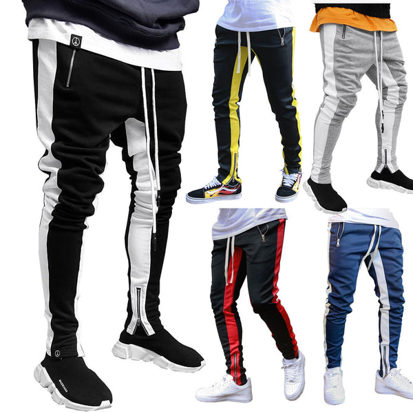 Pantalones Deportivos con Cierre y Tirantes Ajustables