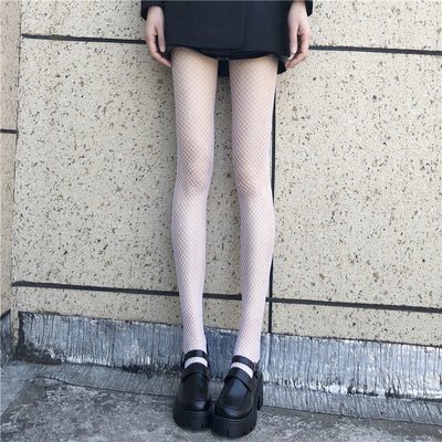 Calcetines de Encaje Sexy Ultrafinos de Malla - Image 9