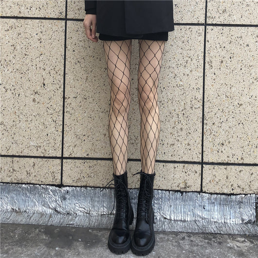 Calcetines de Encaje Sexy Ultrafinos de Malla - Image 12