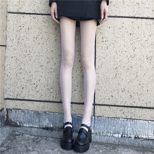 Calcetines de Encaje Sexy Ultrafinos de Malla