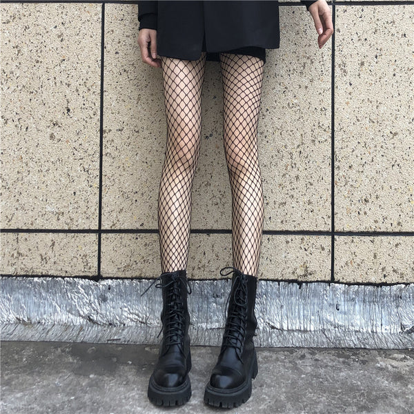 Calcetines de Encaje Sexy Ultrafinos de Malla - Image 6
