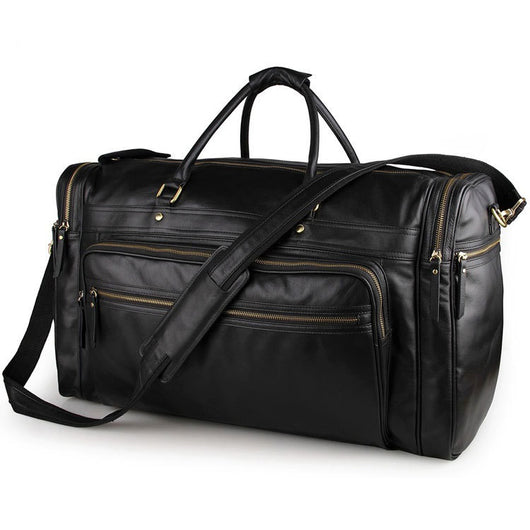 Bolsa de Viaje de Cuero Premium - Capacidad Extra Grande - Image 4