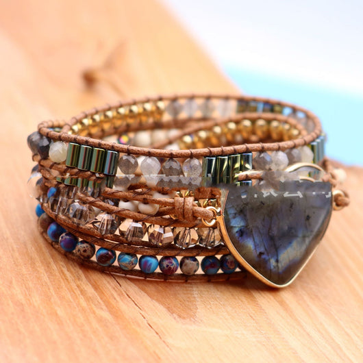 Pulsera de Cuero Trenzado Bohemio Personalizable - Joyería Artesanal - Image 13
