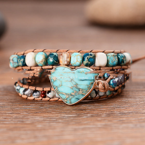 Pulsera de Cuero Trenzado Bohemio Personalizable - Joyería Artesanal