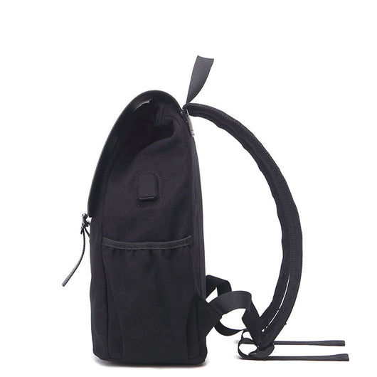 Mochila Unisex de Color Sólido Versátil - Image 6