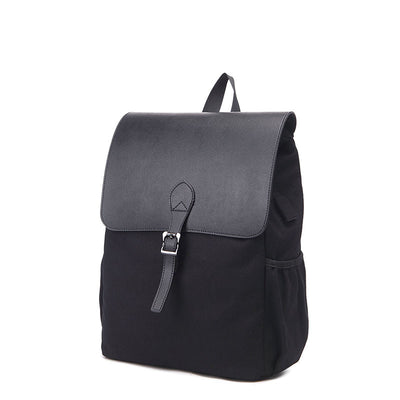 Mochila Unisex de Color Sólido Versátil - Image 11