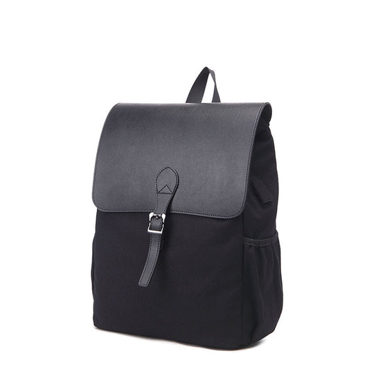 Mochila Unisex de Color Sólido Versátil - Image 11