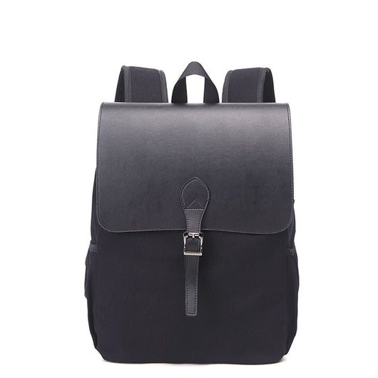 Mochila Unisex de Color Sólido Versátil - Image 12