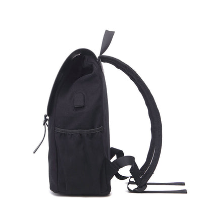 Mochila Unisex de Color Sólido Versátil - Image 5