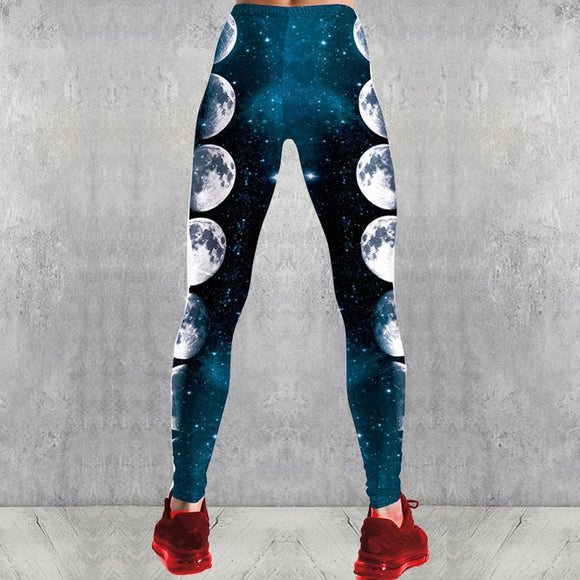 Leggings Deportivos Star Moon - Pantalones Yoga Premium