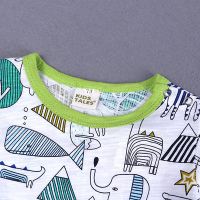 Body Bebé Verano Algodón Slub Manga Corta - Image 17