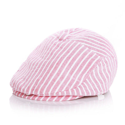 Gorro de Lana a Rayas para Bebé - Abrigo Todo Clima - Image 9