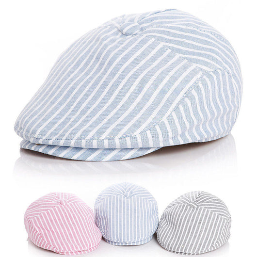 Gorro de Lana a Rayas para Bebé - Abrigo Todo Clima - Image 3