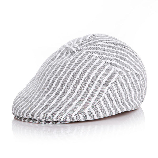 Gorro de Lana a Rayas para Bebé - Abrigo Todo Clima