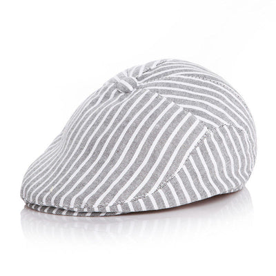 Gorro de Lana a Rayas para Bebé - Abrigo Todo Clima