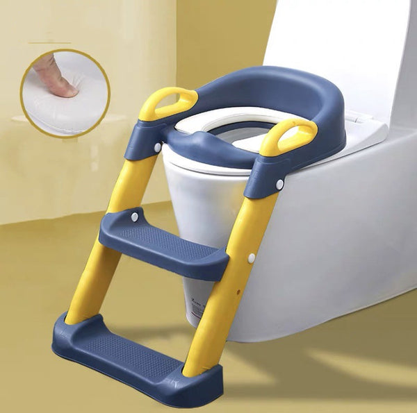 Asiento de Inodoro Infantil Ajustable para Niños y Niñas